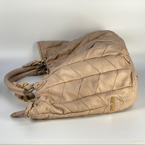 Authentic MIU MIU XL 2Way Chevron Bag - Picture 7 of 15